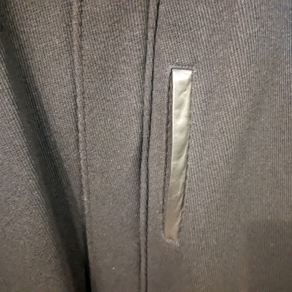 Cole Haan Coat made of 70% virgin wool Size XL in black - Picture 7 of 16